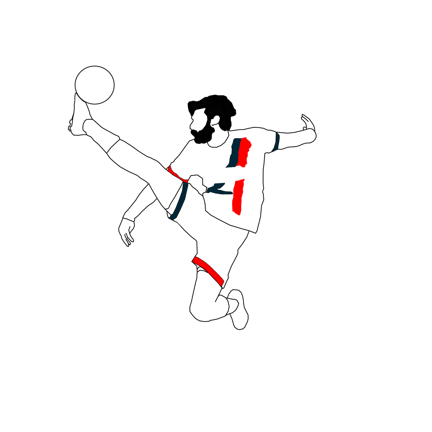 T-shirt Kvaratskhelia